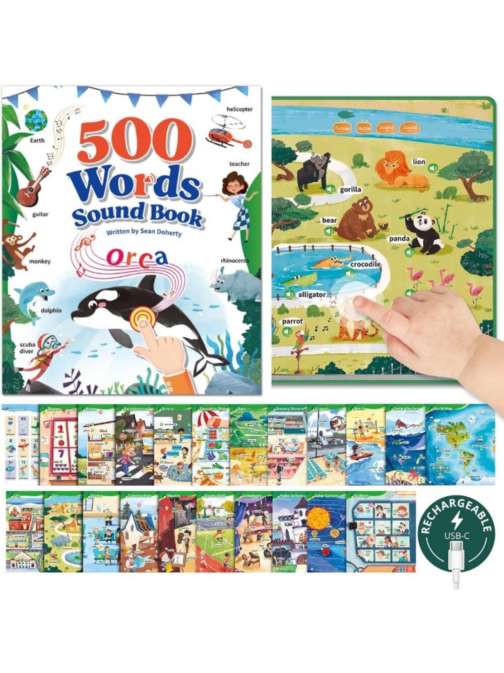 Engaging 500-Word Sound Book for Kids | Interactive Learning & Fun